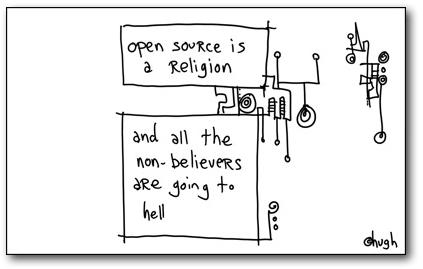 open source by gapingvoid